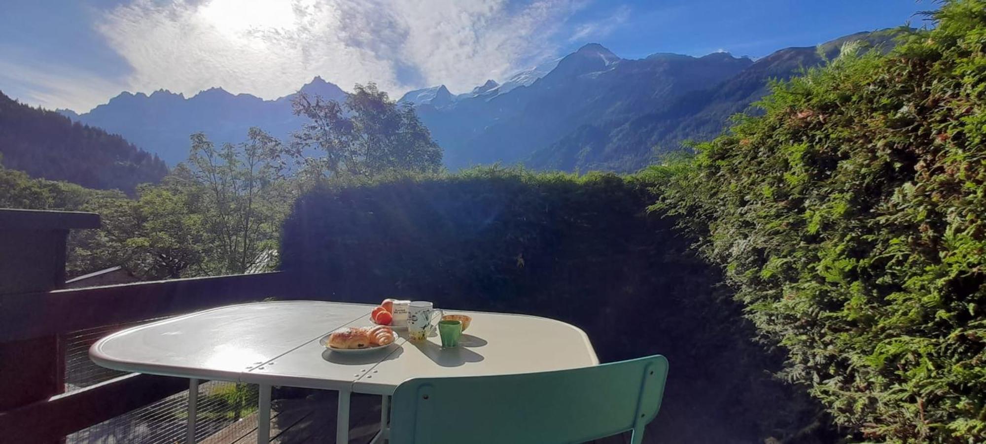 Rare Pearl With Incredible Views Apartamento Les Houches Exterior foto
